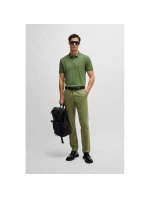 Pánska polokošeľa BOSS Pallas Open Green regular fit zelená (50468301-381)