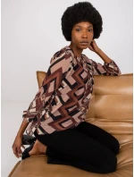 Blúzka DHJ BZ 8643 2.67P hnedá