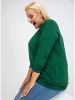 Mikina RV BL 5978.06P čierna a zelená