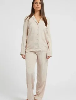 Dámske pyžamo O2BX09WEUZ0 F15T béžová - Guess