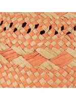 Unisex plážový klobúk cz21146-1 Beige-orange - Art Of Polo