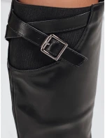 Dámske čierne topánky FashionStreet ZY1087