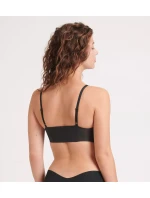 Dámska podprsenka ZERO z mikrovlákna 2.0 Bralette - BLACK - čierna 0004 - SLOGGI