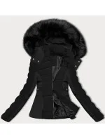 Dámska krátka zimná bunda S'west Black (B8308-1) Dámska krátka zimná bunda S'west Black (B8308-1)