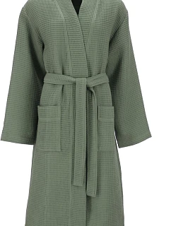 Vossen Siam Vaflový župan „Siam“ 49.2670 detox green