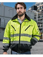 Korntex KXPJ – Pilotná bunda Oslo Hi-Vis 76.KXPJ žltá Korntex KXPJ – Pilotná bunda Oslo Hi-Vis 76.KXPJ žltá