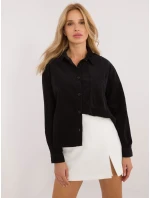 Košeľa D70046M11184A2 čierna