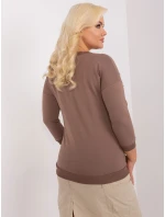 Blúzka RV BZ 9143.87P hnedá