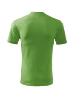 Ťažké unisex tričko trávovo zelené