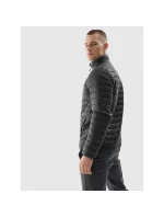 Pánska páperová bunda 4FAW23TDJAM239 20S Black - 4F