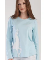 Dámske dlhé pyžamo Jelen - Vienetta