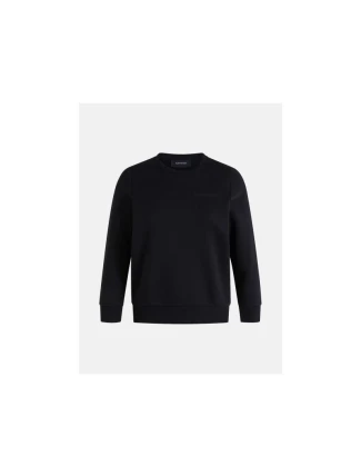 Mikina Peak Performance W Original Small Logo Cre Black Mikina Peak Performance W Original Small Logo Cre Black