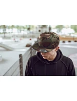 Flexfit 6089CF/6089CV/6089TC 6-panelová snapbacková čiapka „Camo“ 55.689C zelená kamufláž/čierna Flexfit 6089CF/6089CV/6089TC 6-panelová snapbacková čiapka „Camo“ 55.689C zelená kamufláž/čierna