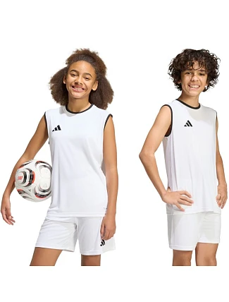 Adidas Entrada 26 detské tričko bez rukávov biele KB3935 Adidas Entrada 26 detské tričko bez rukávov biele KB3935