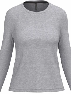 Kariban K 383 Dámske tričko s dlhým rukávom 20.K383 oxford grey
