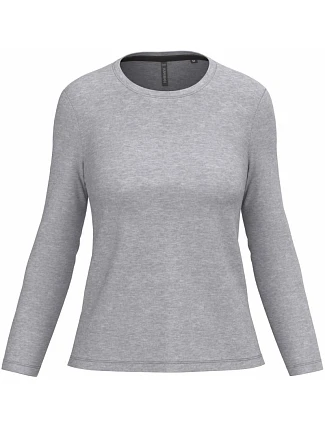 Kariban K 383 Dámske tričko s dlhým rukávom 20.K383 oxford grey Kariban K 383 Dámske tričko s dlhým rukávom 20.K383 oxford grey