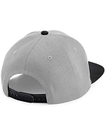 Beechfield B 661 6-panelová snapbacková čiapka „Original“ 53.0661 šedá/čierna