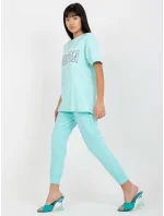 Dámske tričko EM TS 527 1.26X mentolová - FPrice