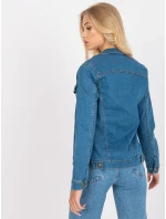 Dámska bunda RO KR CKT 4007 modrá Dámska bunda RO KR CKT 4007 modrá