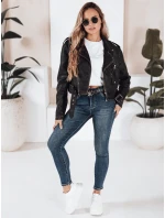 Dámske skinny džínsy tmavomodré FashionStreet UY2807