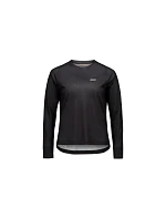 Cyklistické tričko POC W's Motion Air L/S Jersey, čierne