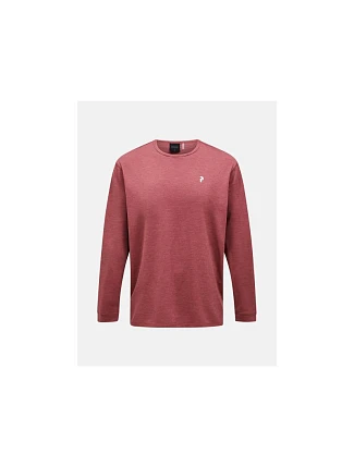 Pánske tričko PEAK PERFORMANCE M Trail Longsleeve, červené Pánske tričko PEAK PERFORMANCE M Trail Longsleeve, červené