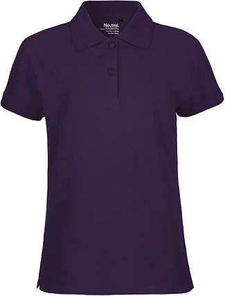 Neutral O 22980 Dámske polo tričko z bio bavlny 77.2280 fialové Neutral O 22980 Dámske polo tričko z bio bavlny 77.2280 fialové