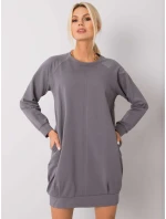 Šaty RV TU 5184.93P tmavo šedá