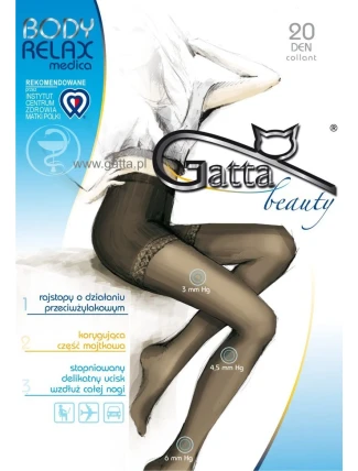 BODY RELAXMEDICA - Dámske pančuchové nohavice, 20 DEN - GATTA BODY RELAXMEDICA - Dámske pančuchové nohavice, 20 DEN - GATTA