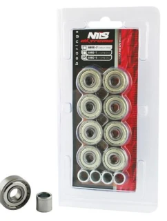 Uhlíkové ložiská ABEC-9 (8 ks) NILS EXTREME