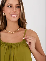 Šaty IR SK 6816.16P olivovo zelené