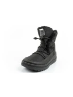 Easy Way zimné topánky snehové topánky dámske zateplené módne čierne dámske