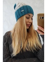 Fleecová čiapka Paris K212 grey+marine