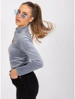Blúzka DHJ BZ 6561.09P sivá