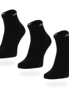 Pánske členkové ponožky Monotox Basics Black 3-Pack (MX20005)