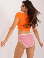 BR MT 11444 3 biele a červené spodky