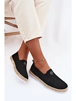 Dámske espadrilky 13659 black - Vinceza