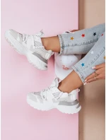 Dámske tenisky na vysokej platforme BEASTAR beige FashionStreet ZY0850