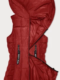 Dámska mikina s kapucňou S'West Red (B8225-4)