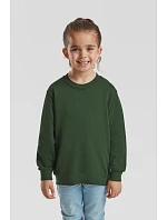 Fruit of the Loom Classic Kids Set-In Sweat Detská mikina 16.2041 vintage heather red Fruit of the Loom Classic Kids Set-In Sweat Detská mikina 16.2041 vintage heather red