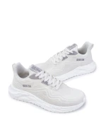 Lekkie Męskie Buty Sportowe Big Star KK174017 Białe