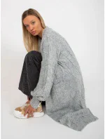 Dámsky sveter LC SW 8032 sivý