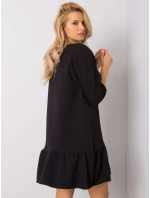 Šaty RV SK 6075.10x čierna Šaty RV SK 6075.10x čierna