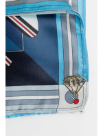 Monnari Šály a šatky Dámska šatka s potlačou Multi Navy Blue