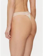 Dámske tangá UW0UW02473 DW5 sv. béžová - Tommy Hilfiger Dámske tangá UW0UW02473 DW5 sv. béžová - Tommy Hilfiger