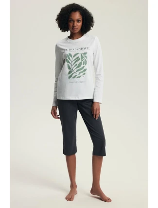 Dámske pyžamo Henderson 43686 Danna dĺžka/r S-3XL Dámske pyžamo Henderson 43686 Danna dĺžka/r S-3XL