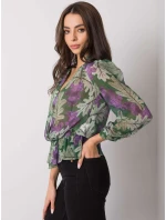 Blúzka LC BZ 22K 2048.22P tmavo zelená Blúzka LC BZ 22K 2048.22P tmavo zelená