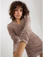 Šaty RP SK 8199.01 tmavo lila