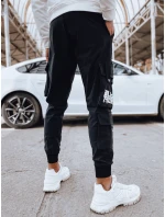 Pánske bojové nohavice čierne FashionStreet UX4303