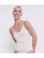 Dámsky top ZERO Feel 2.0 Špagetový top - WHITE - biely 00GZ - SLOGGI Dámsky top ZERO Feel 2.0 Špagetový top - WHITE - biely 00GZ - SLOGGI